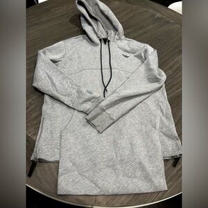 Paper Planes ROC NATION hoodie, size l mens gray